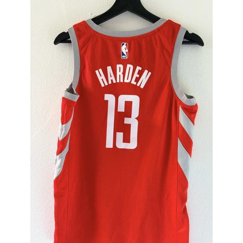 Nike Houston Rockets James Harden #13 Swingman Jersey Red Size 40 Small NBA